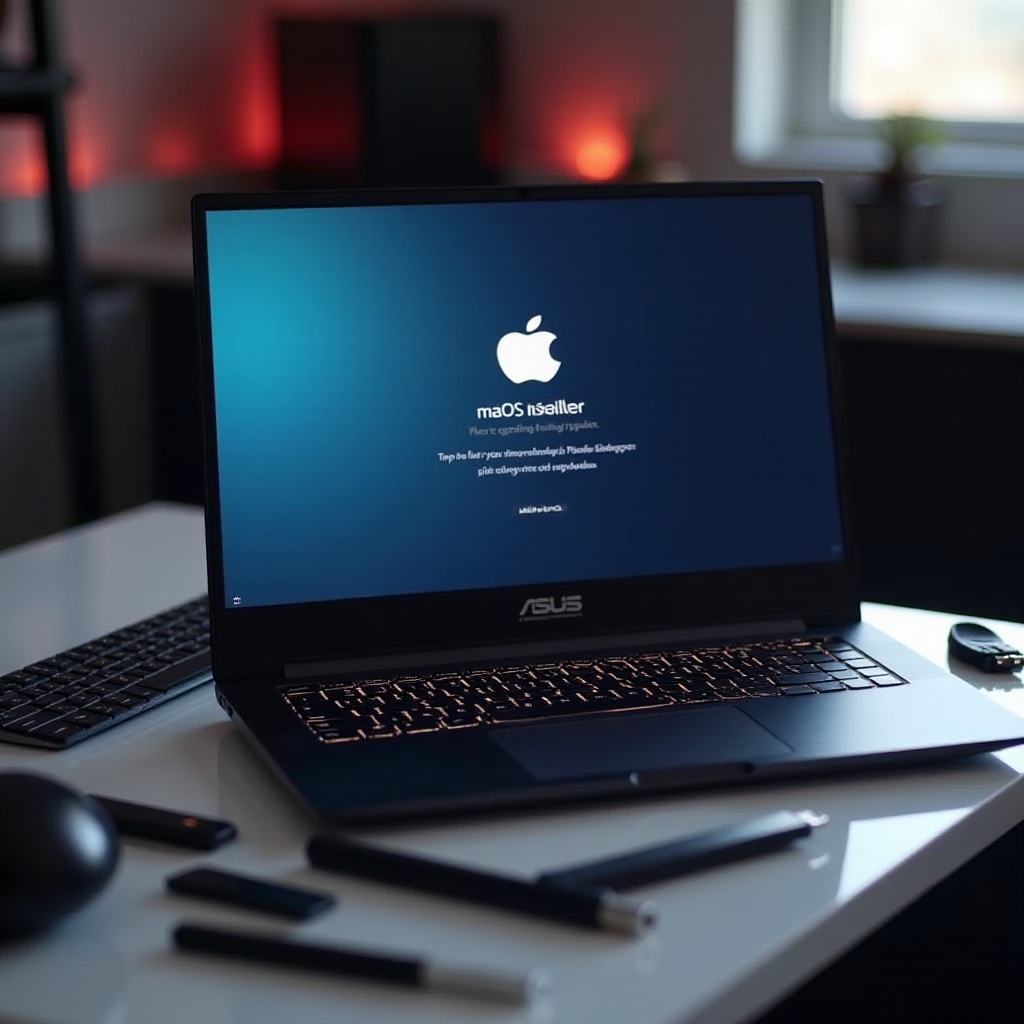 как установить hackintosh на ноутбук Asus TUF Gaming