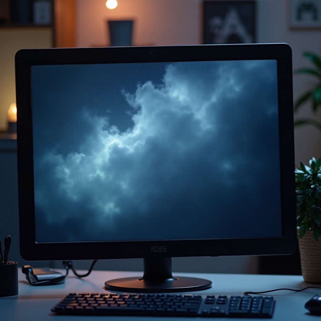 monitor clouding fix