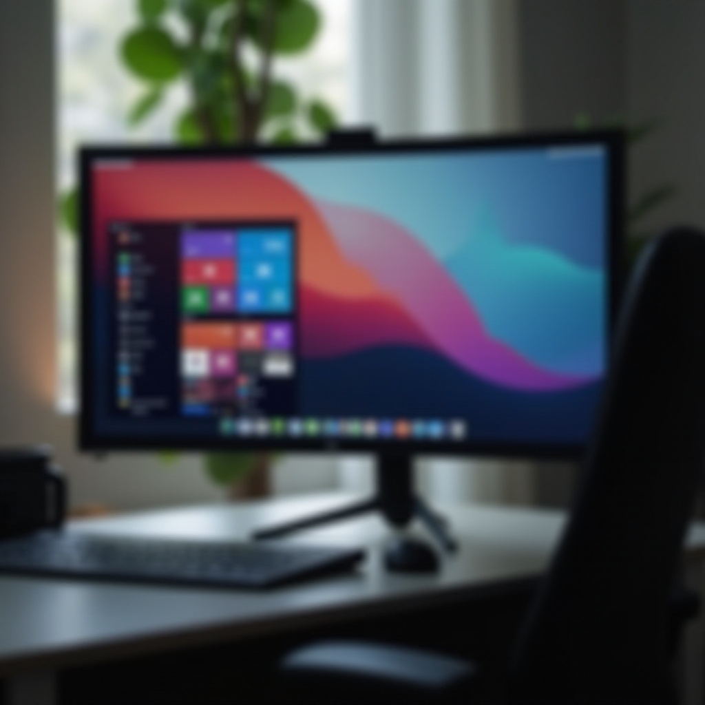 отстраняване на замъгляването на монитора