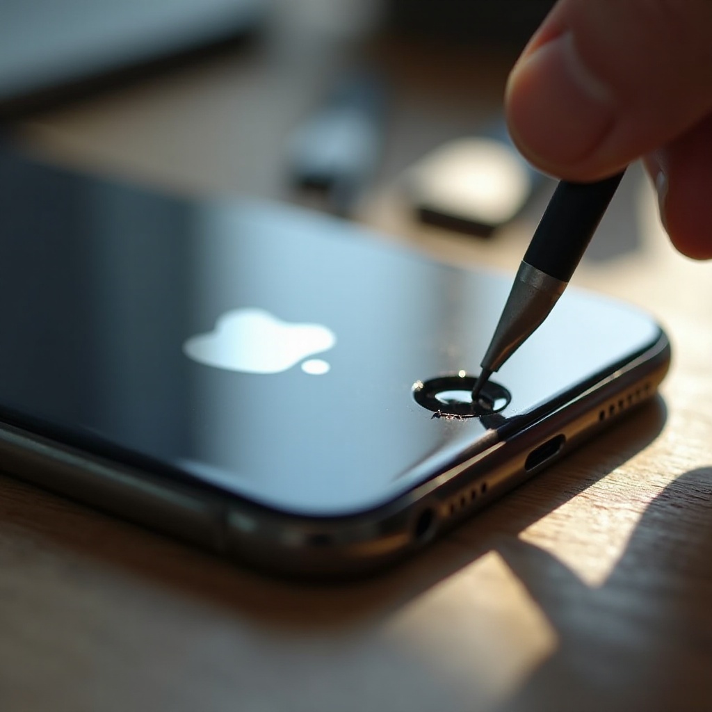 кнопка питания iPhone сломана