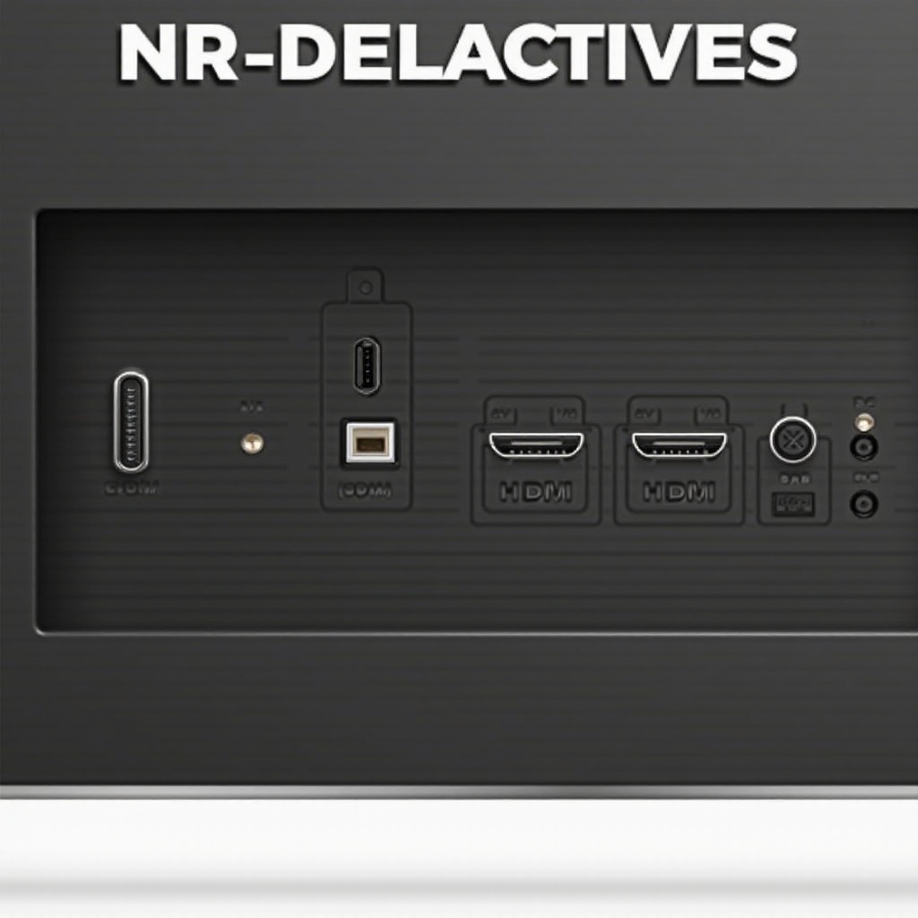 unde este portul hdmi pe un televizor lg