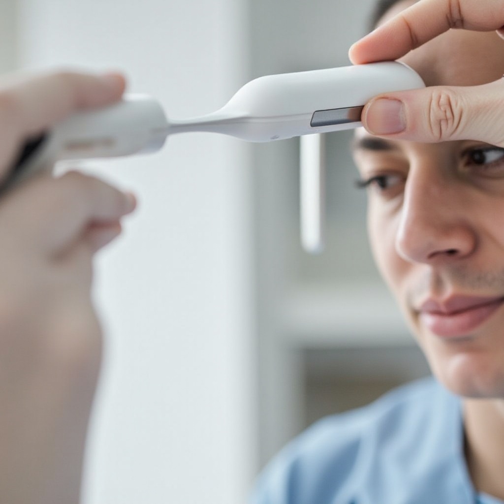 jak používat exergen temporální skener