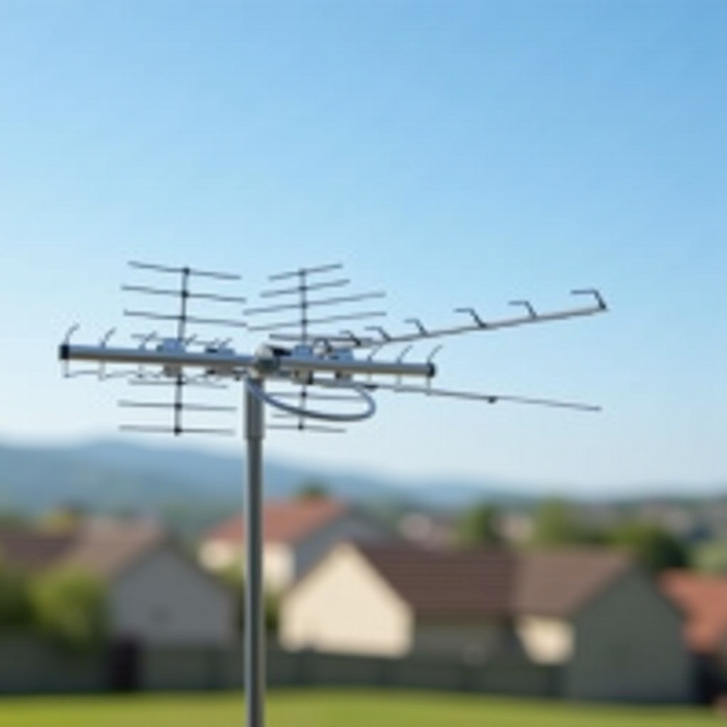 how to set up over the air antenna outdoor