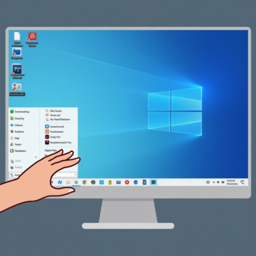 windows app set shortcut to minimize app to tray