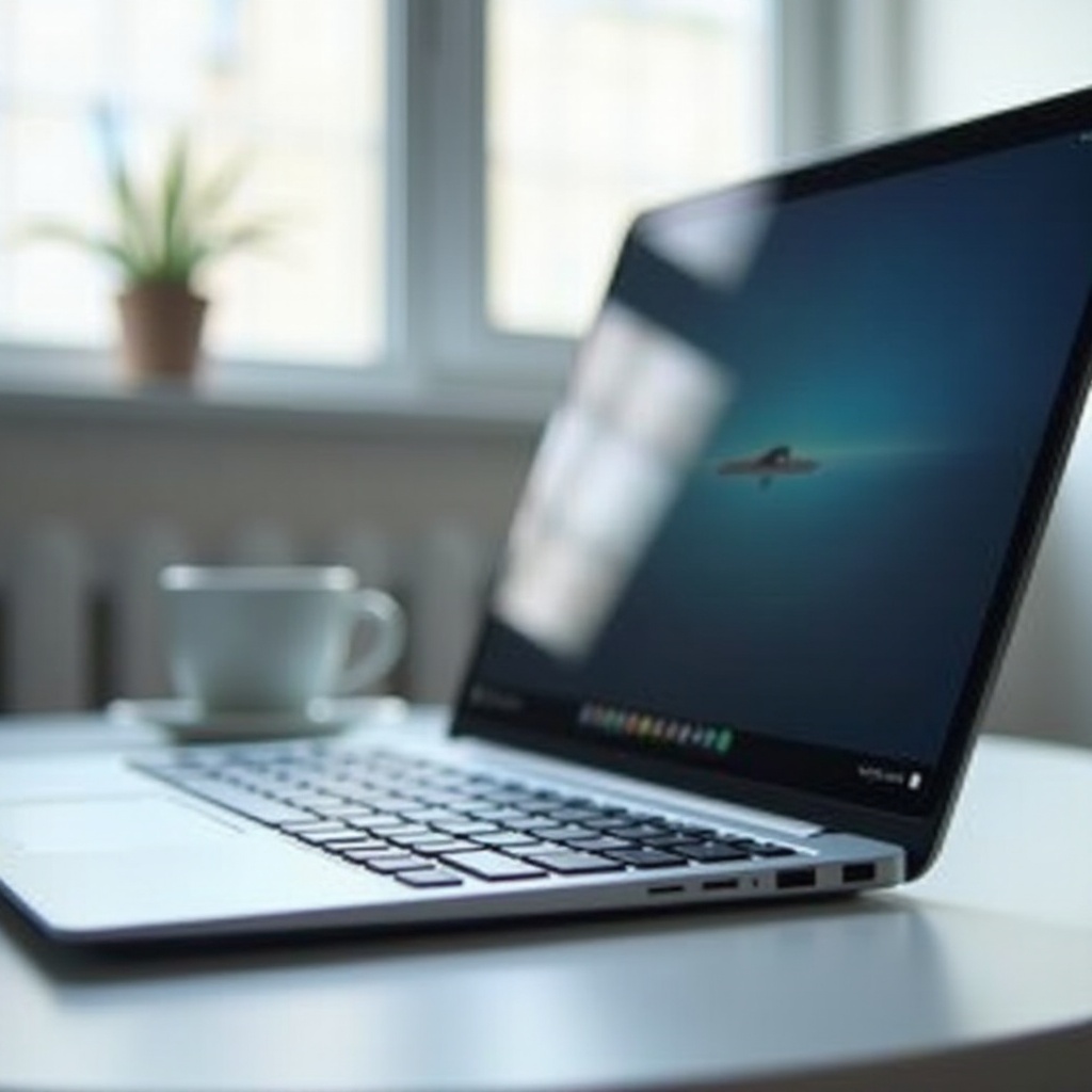 екранът на Chromebook мига