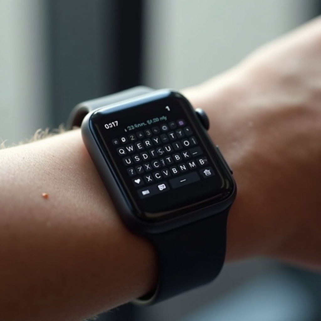 есть ли у Apple Watch клавиатура