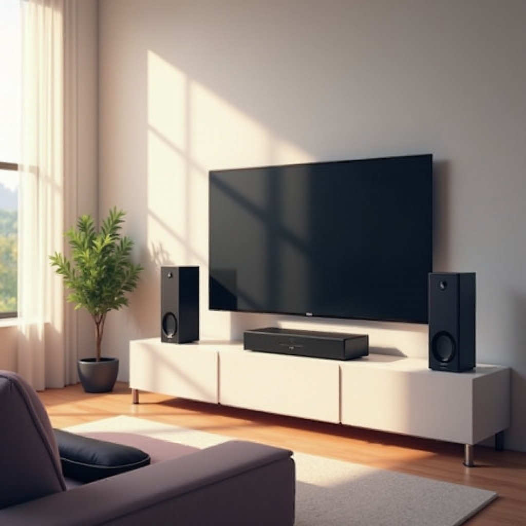 trzaski w głośnikach telewizora