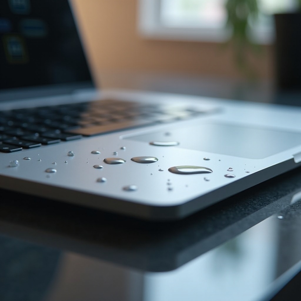 water damage to macbook pro