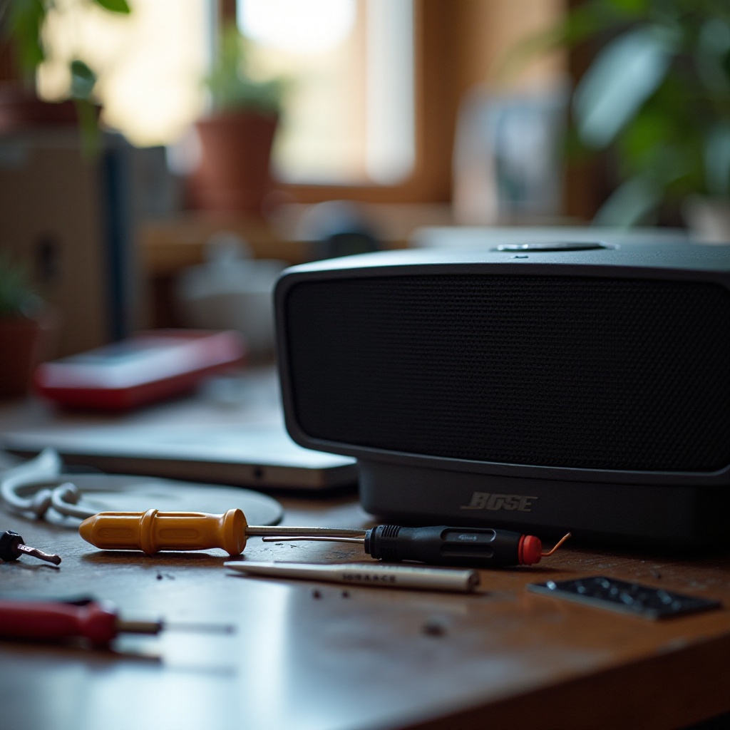 Колонка Bose SoundLink не включается