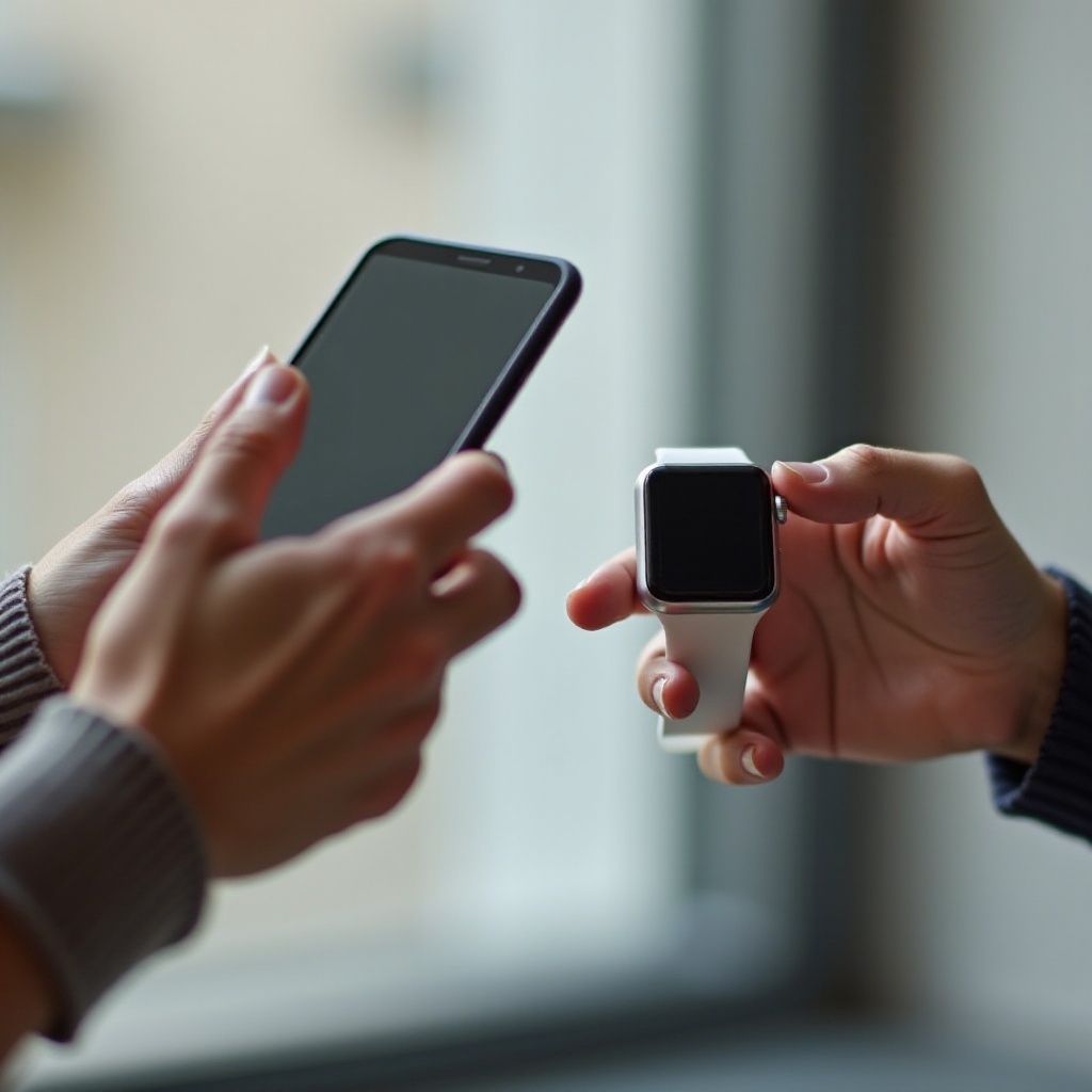 how to connect smart phone to smart watch