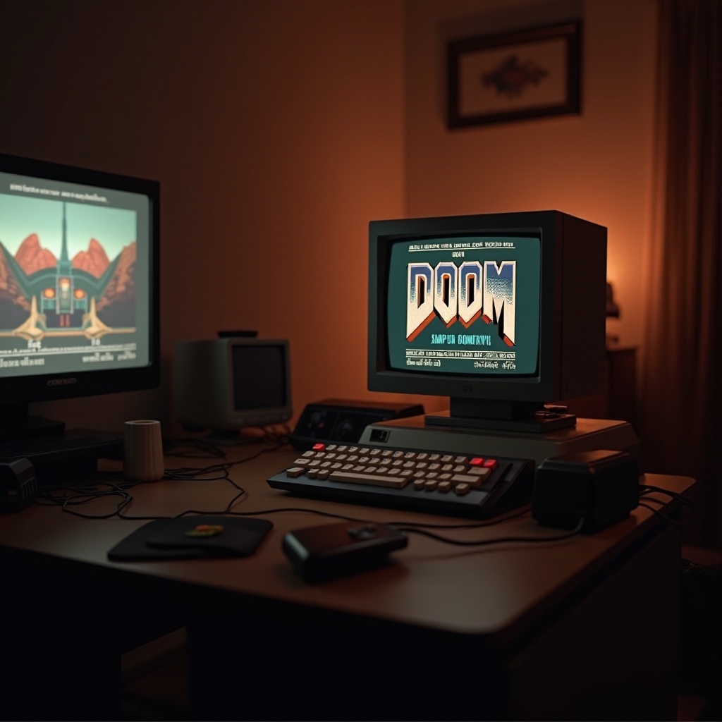 cum să joci doom pe un calculator