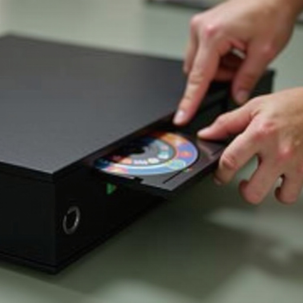 tava de disc Xbox 360 blocată