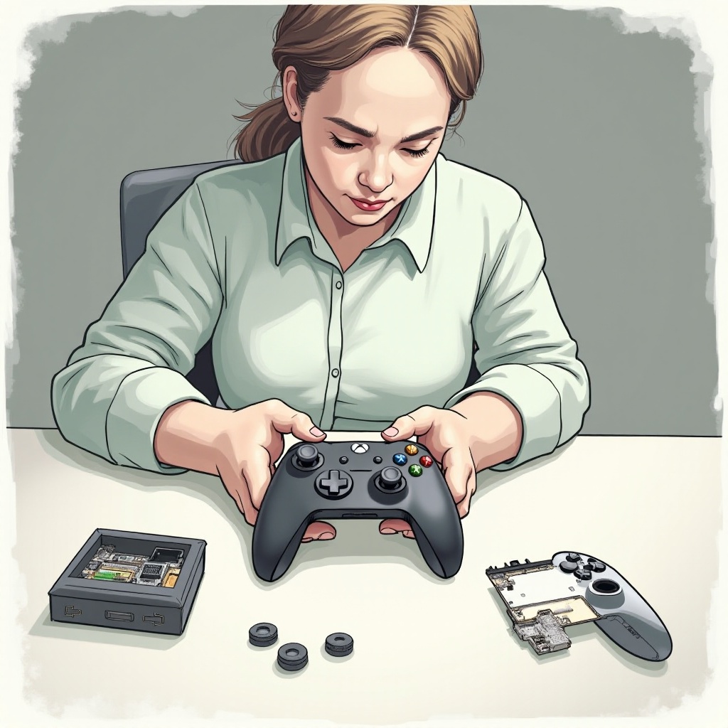 كيفية إصلاح عصا تحكم xbox