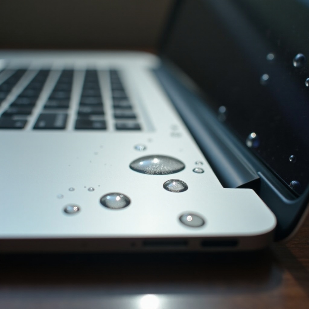 повреждение водой MacBook Pro
