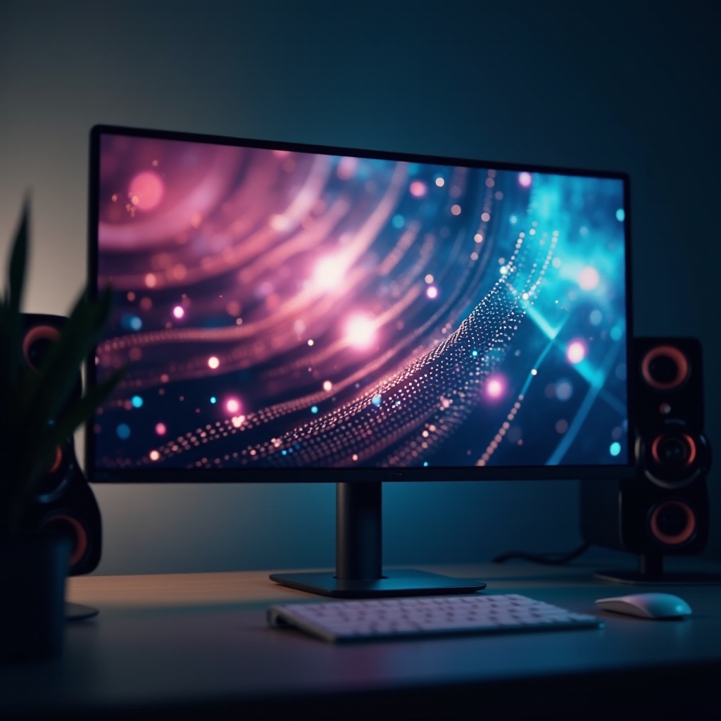 устранение помутнения монитора