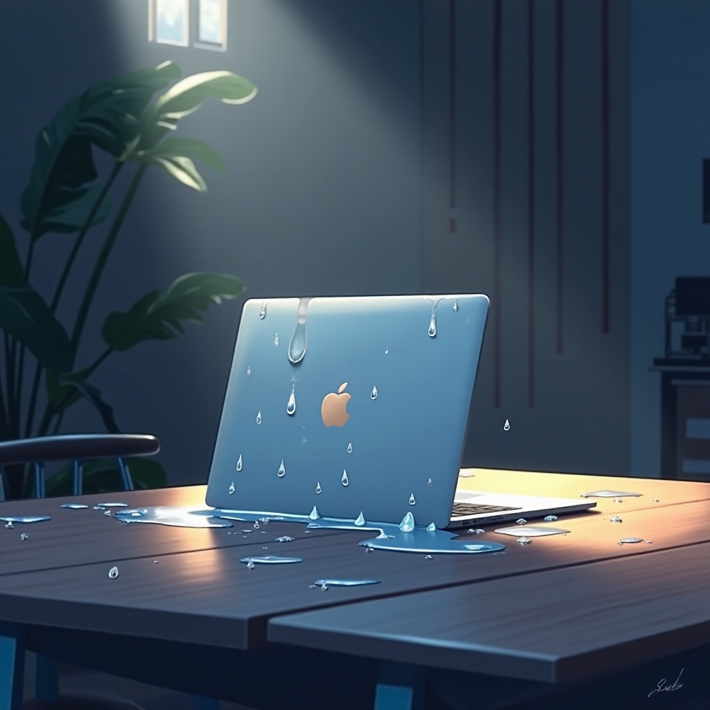оштећење водом MacBook Pro