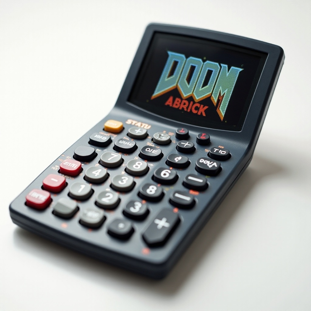 как да играете doom на калкулатор