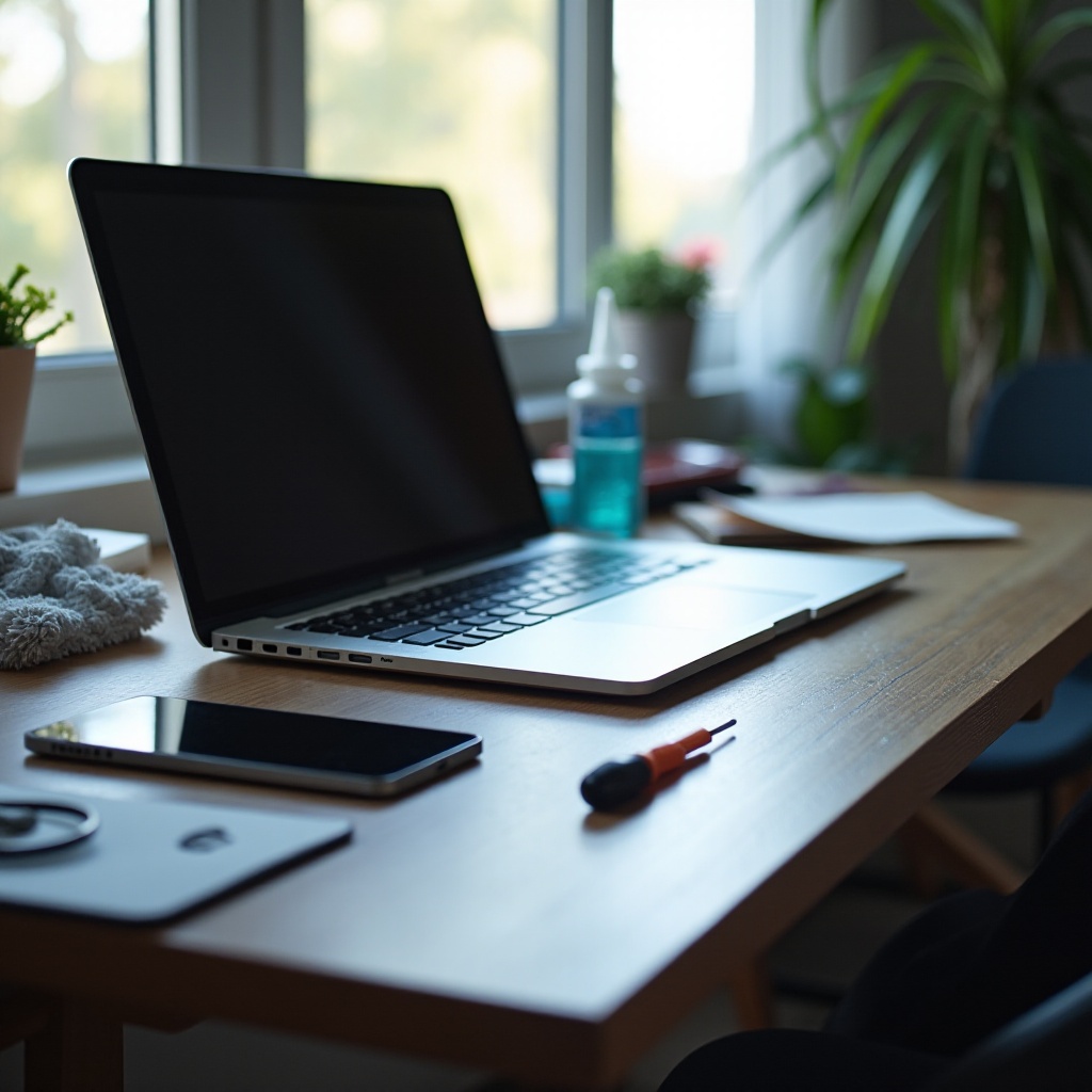 ضرر الماء لجهاز ماك بوك برو