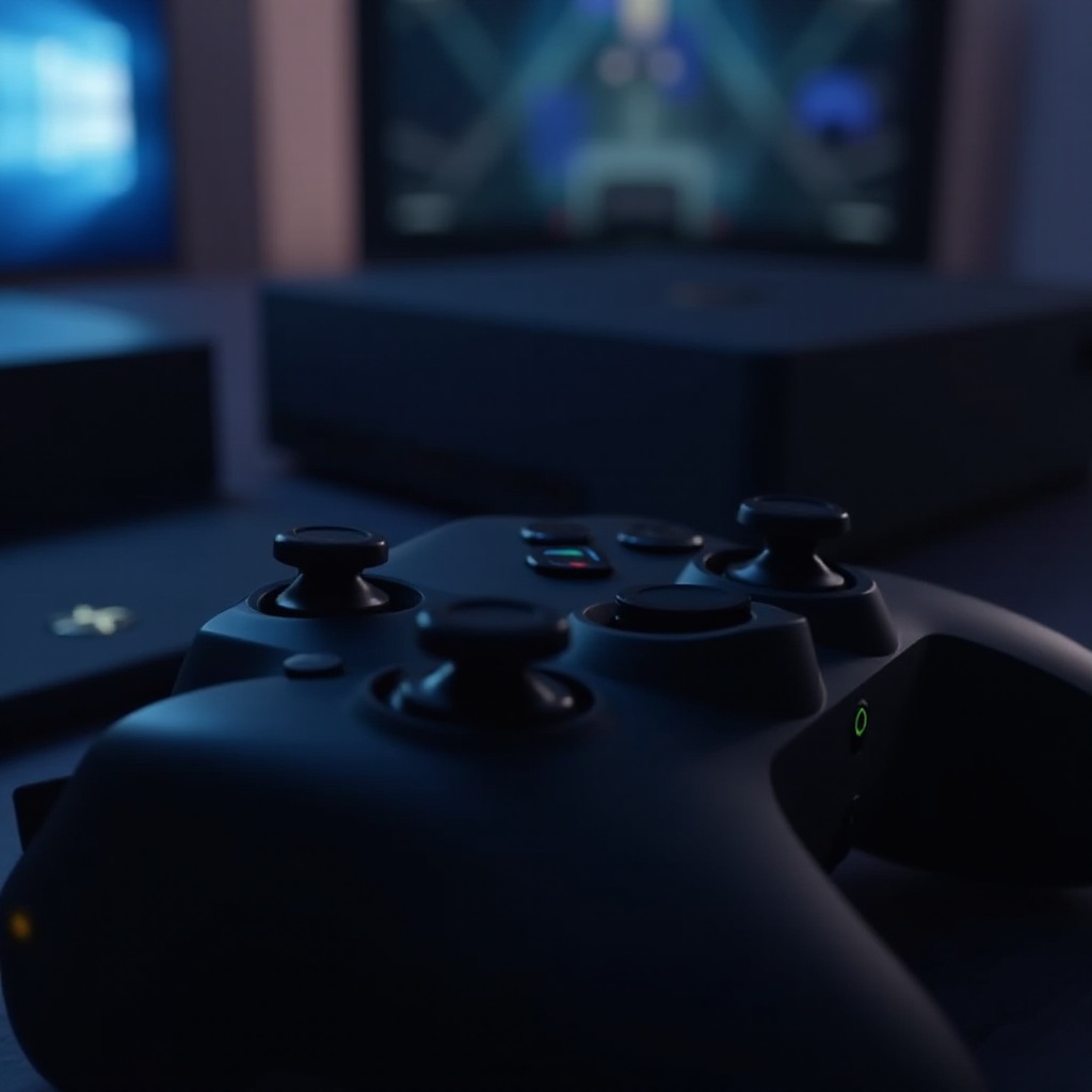 kontroler PS4 miga na biało