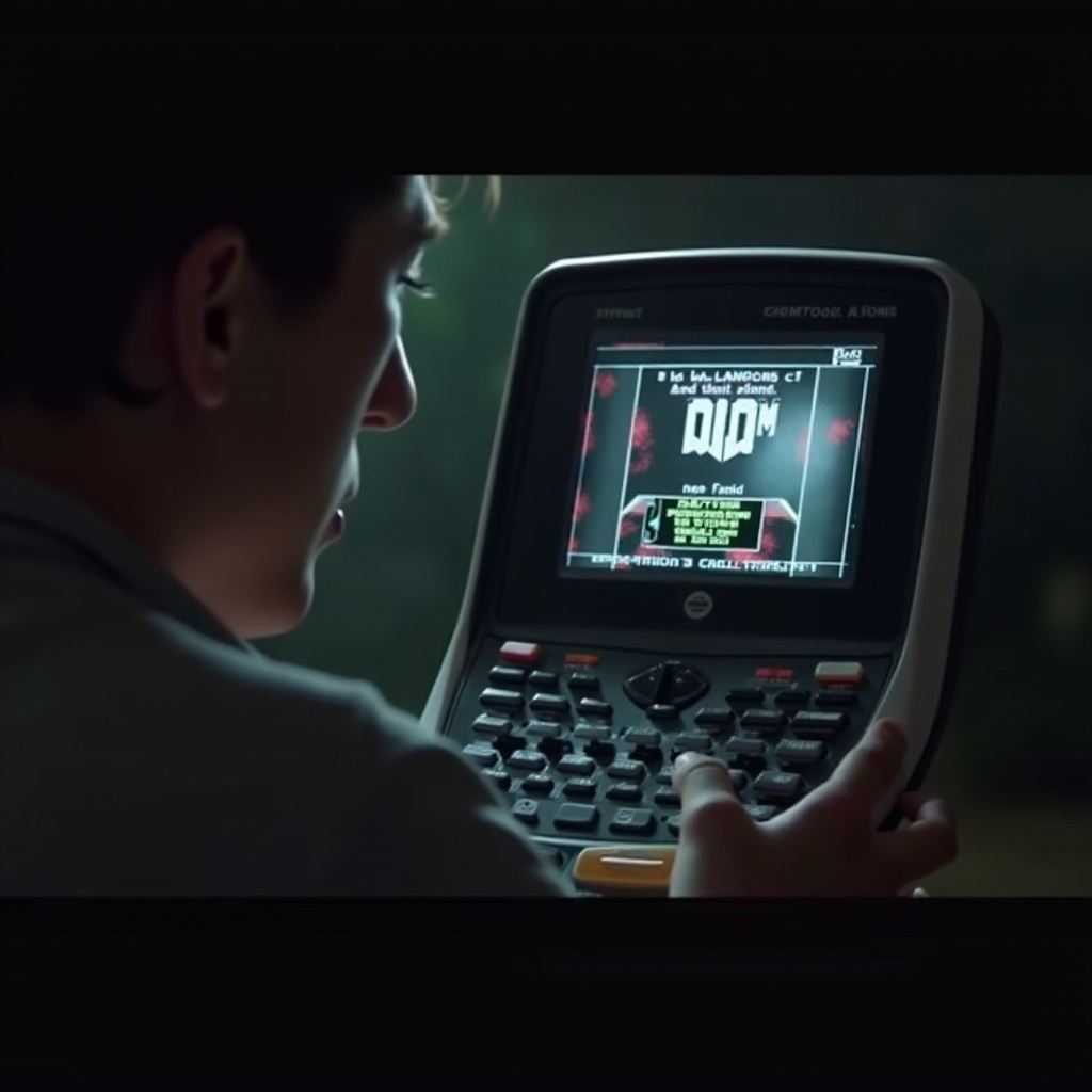 jak grać w doom na kalkulatorze