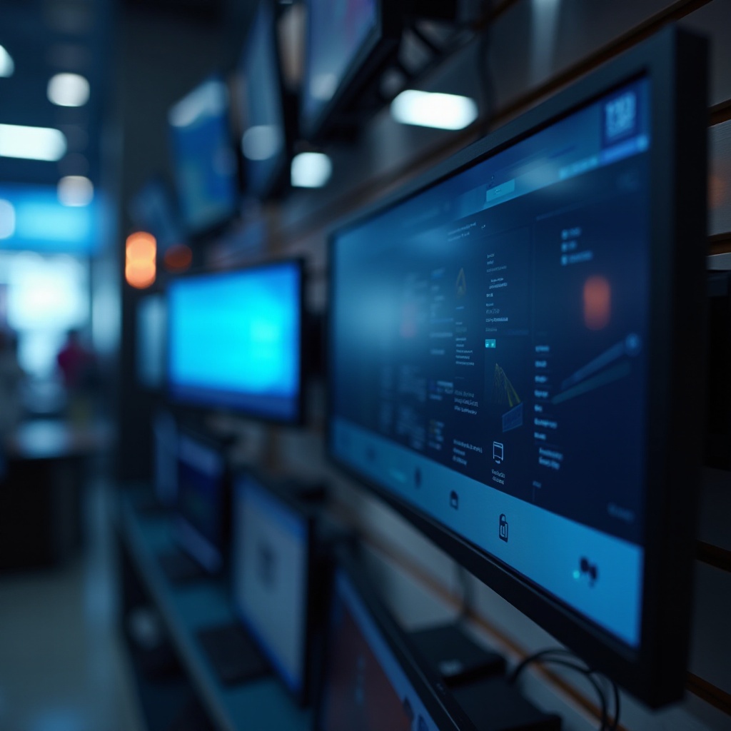 prosvítání monitoru