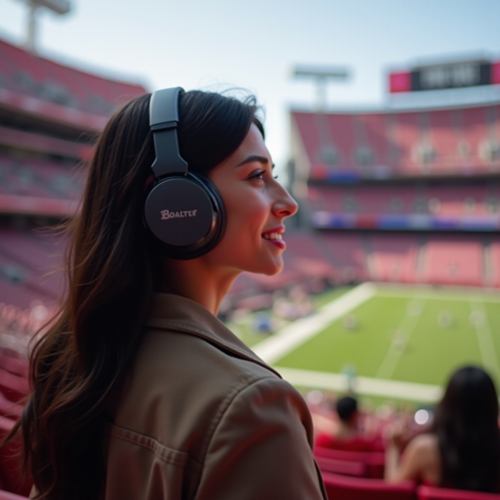 słuchawki wyciszające hałas Levi's Stadium