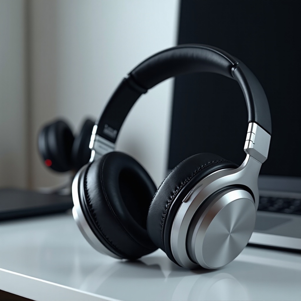 over ear headphones with mic