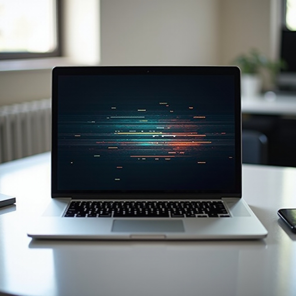 chromebook screen glitching out